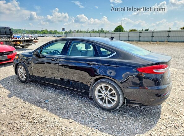 3FA6P0HD8LR264719 2020 FORD FUSION Black Trasero izquierdo