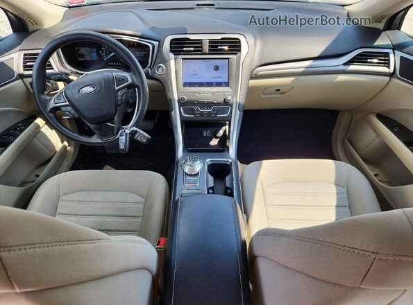 3FA6P0HD8LR264719 2020 FORD FUSION Black Vista del salpicadero