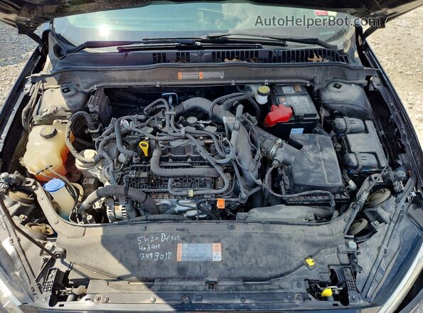 3FA6P0HD8LR264719 2020 FORD FUSION Black Vista interior trasera