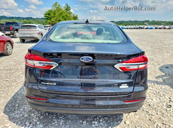 3FA6P0HD8LR264719 2020 FORD FUSION Black Vista trasera
