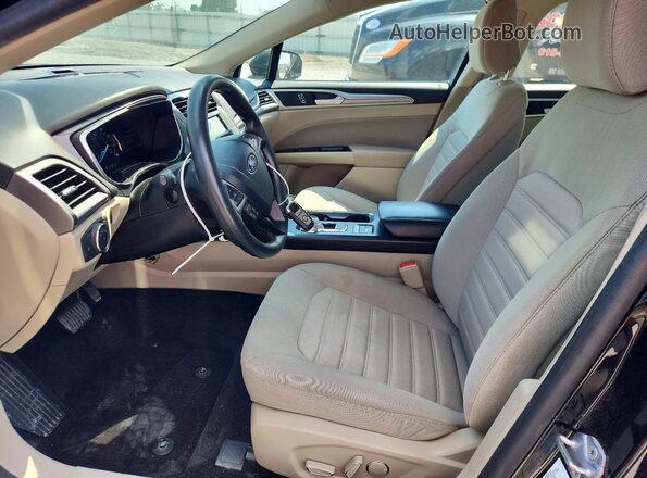 3FA6P0HD8LR264719 2020 FORD FUSION Black Vista interior delantera