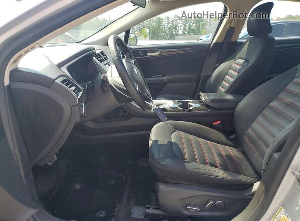 3FA6P0HD9GR124152 2016 FORD FUSION Silver Widok wnętrza z przodu