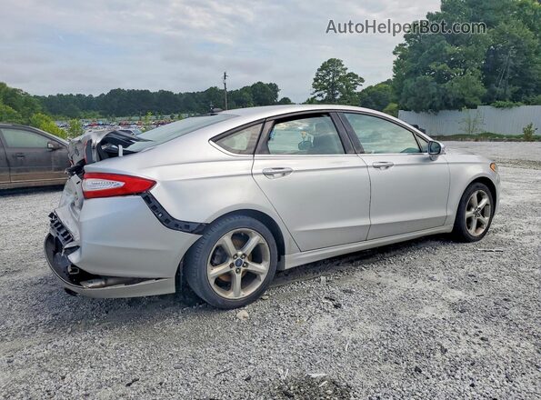 3FA6P0HD9GR124152 2016 FORD FUSION Silver Tył prawy
