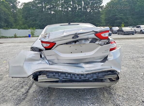 3FA6P0HD9GR124152 2016 FORD FUSION Silver Widok z tyłu