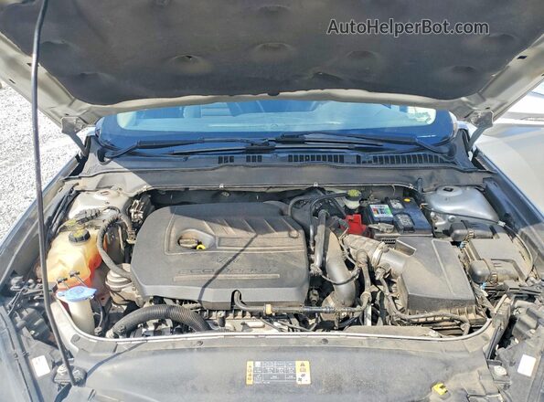 3FA6P0HD9GR124152 2016 FORD FUSION Silver Widok wnętrza z tyłu