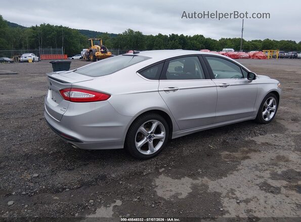 3FA6P0HD9GR134809 2016 FORD FUSION Серебряный Задняя правая четверть