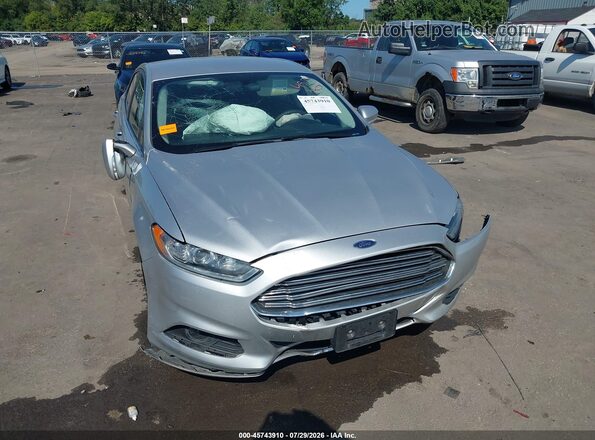 3FA6P0HD9GR267411 2016 FORD FUSION Silver Vista frontal