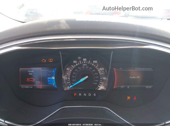 3FA6P0HD9GR267411 2016 FORD FUSION Silver Vista de los asientos traseros