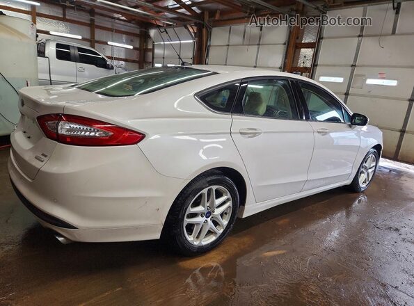 3FA6P0HD9GR295581 2016 FORD FUSION Белый Задняя правая четверть
