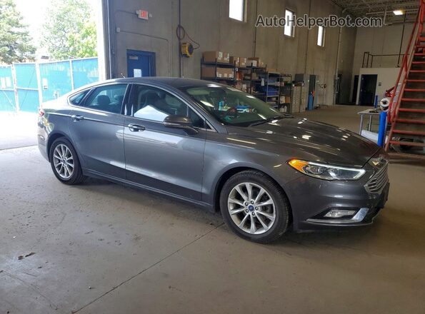3FA6P0HD9HR144659 2017 FORD FUSION Gray Przód prawy