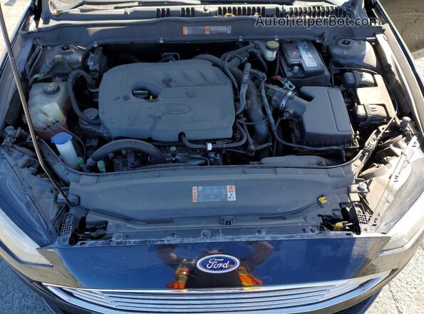 3FA6P0HD9HR187656 2017 FORD FUSION Black Vista interior trasera