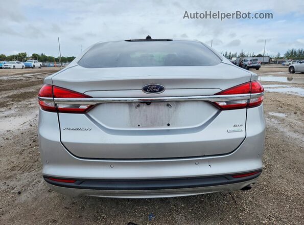 3FA6P0HD9HR250108 2017 FORD FUSION Silver Հետևի տեսք