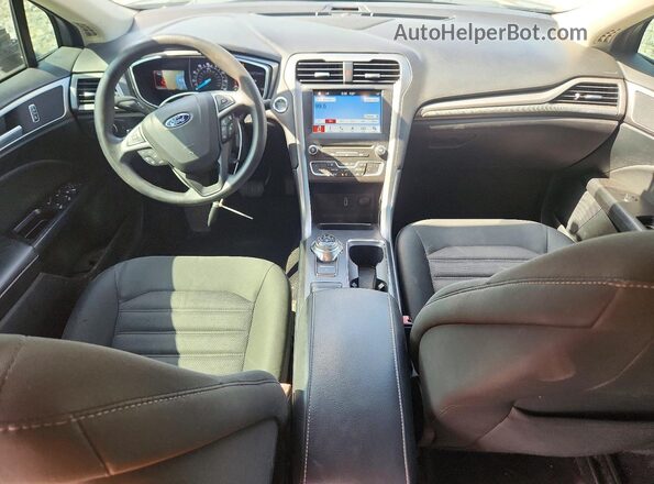 3FA6P0HD9HR290883 2017 FORD FUSION Black Вид панелі приладів