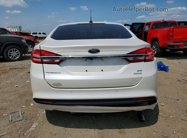3FA6P0HD9HR405675 2017 FORD FUSION White Հետևի տեսք