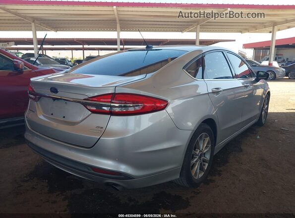 3FA6P0HD9HR408253 2017 FORD FUSION Gray Задня права чверть