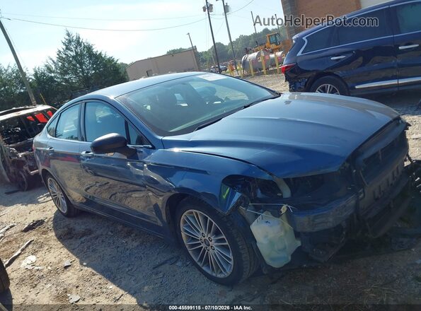 3FA6P0HD9JR195679 2018 FORD FUSION Синий Панорамный вид салона 360°