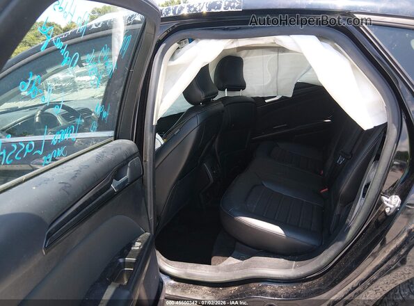3FA6P0HD9JR200332 2018 FORD FUSION Black Vista de la etiqueta del VIN