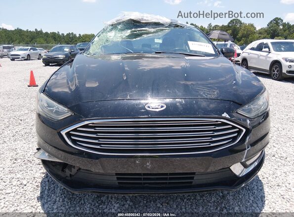 3FA6P0HD9JR200332 2018 FORD FUSION Black Vista del cuadro de instrumentos