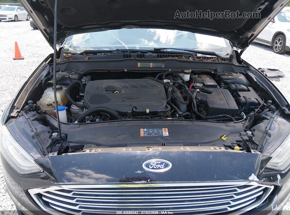 3FA6P0HD9JR200332 2018 FORD FUSION Black Vista trasera