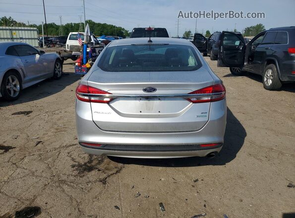 3FA6P0HD9JR202808 2018 FORD FUSION Silver Հետևի տեսք