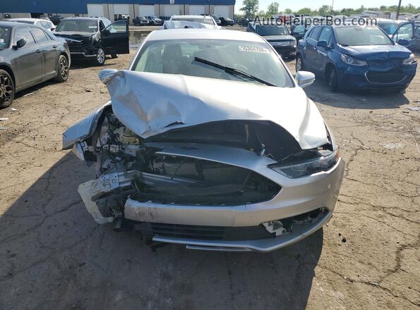 3FA6P0HD9JR202808 2018 FORD FUSION Silver Դիմացի տեսք