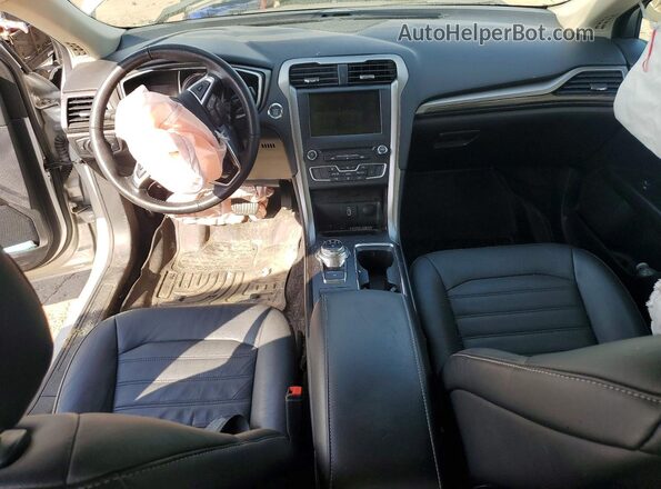 3FA6P0HD9JR202808 2018 FORD FUSION Silver Առջևի վահանակի տեսք