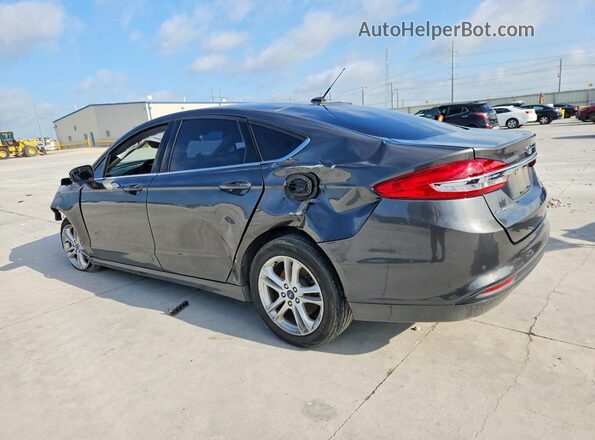 3FA6P0HD9JR218054 2018 FORD FUSION Серый Задняя левая четверть