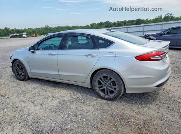3FA6P0HD9JR229815 2018 FORD FUSION Silver Задня ліва чверть
