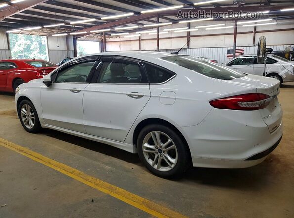 3FA6P0HD9JR237848 2018 FORD FUSION White Tył lewy