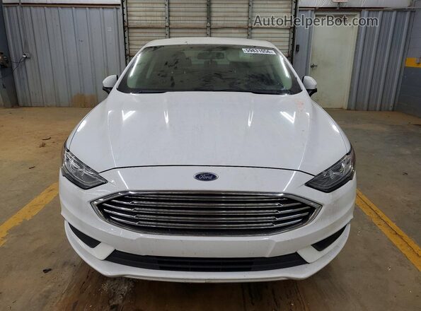 3FA6P0HD9JR237848 2018 FORD FUSION White Widok z przodu