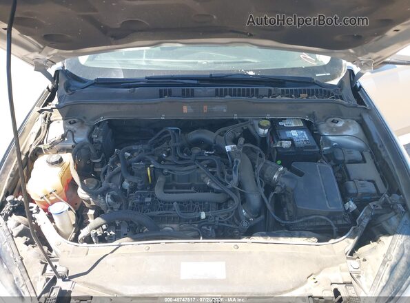 3FA6P0HD9JR241267 2018 FORD FUSION Silver Widok z tyłu