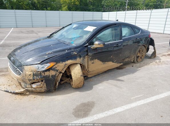3FA6P0HD9KR229072 2019 FORD FUSION Black Przód lewy