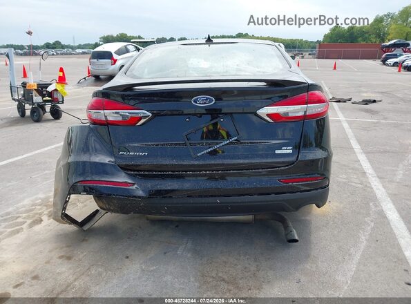 3FA6P0HD9KR229072 2019 FORD FUSION Black 