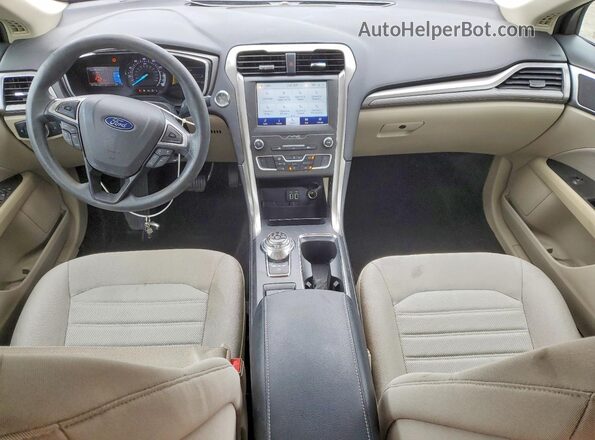 3FA6P0HD9LR104705 2020 FORD FUSION Gray Vista del salpicadero