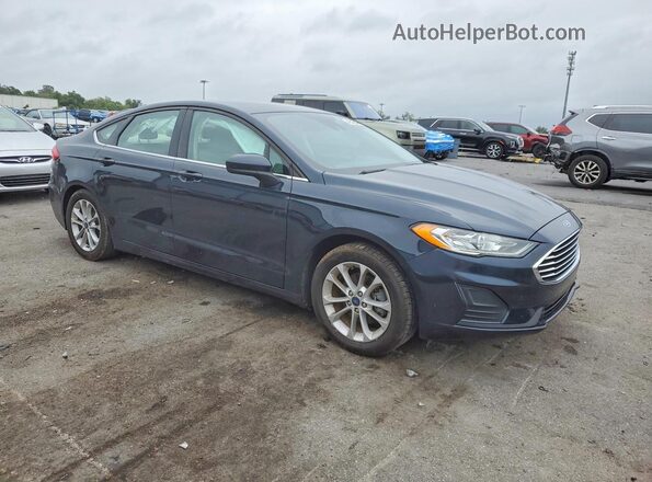 3FA6P0HD9LR104705 2020 FORD FUSION Gray Delantero derecho