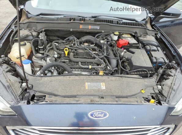 3FA6P0HD9LR104705 2020 FORD FUSION Gray Vista interior trasera