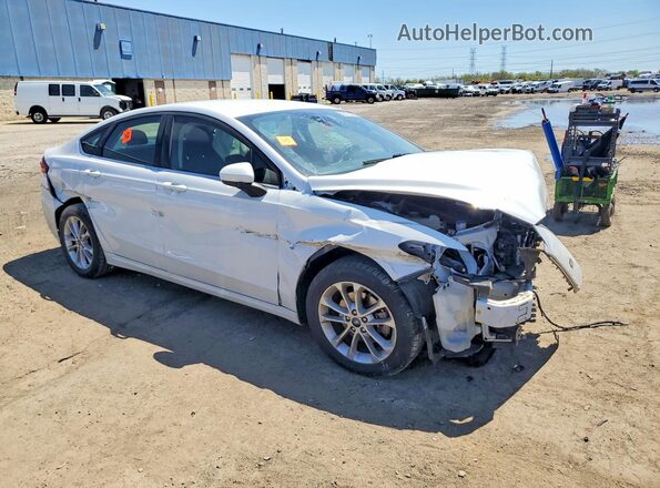 3FA6P0HD9LR120032 2020 FORD FUSION White Delantero derecho