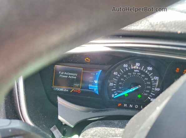 3FA6P0HD9LR120032 2020 FORD FUSION White Vista del cuadro de instrumentos