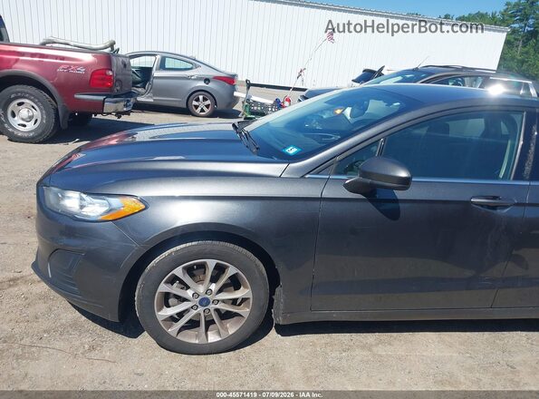 3FA6P0HD9LR128499 2020 FORD FUSION Gray Вид спереду