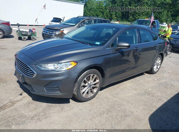 3FA6P0HD9LR128499 2020 FORD FUSION Gray Передня ліва чверть
