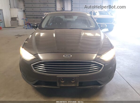 3FA6P0HD9LR129099 2020 FORD FUSION Gray Вид щитка приладів