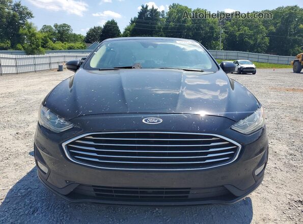 3FA6P0HD9LR160126 2020 FORD FUSION Black Դիմացի տեսք
