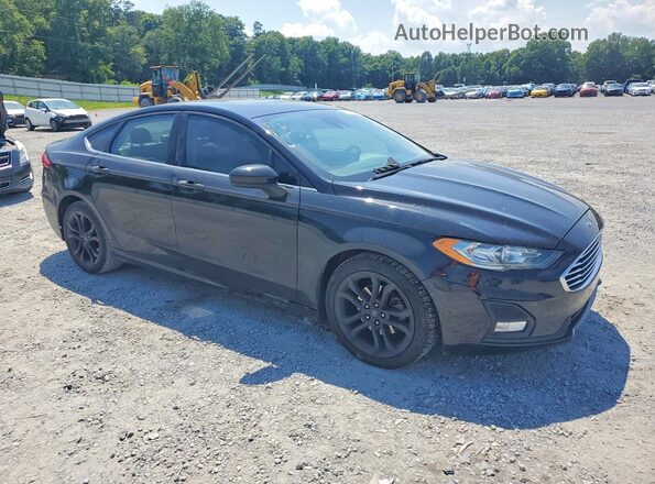 3FA6P0HD9LR160126 2020 FORD FUSION Black Առջևի աջ