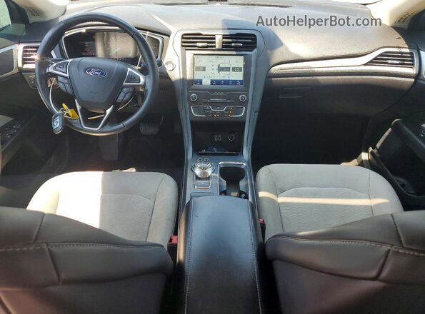 3FA6P0HD9LR160126 2020 FORD FUSION Black Առջևի վահանակի տեսք