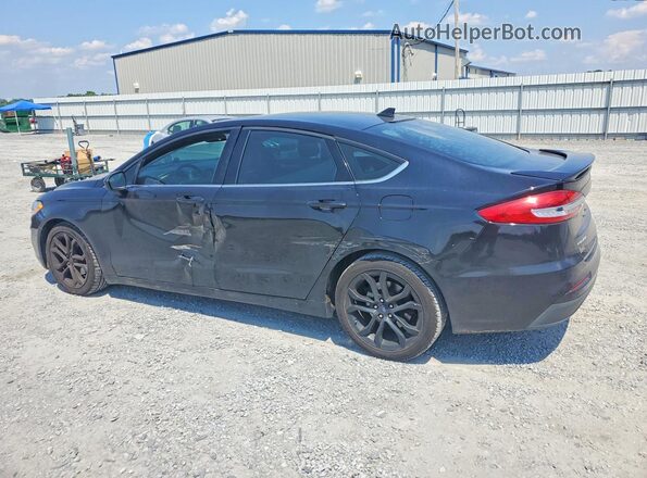 3FA6P0HD9LR160126 2020 FORD FUSION Black Հետևի ձախ