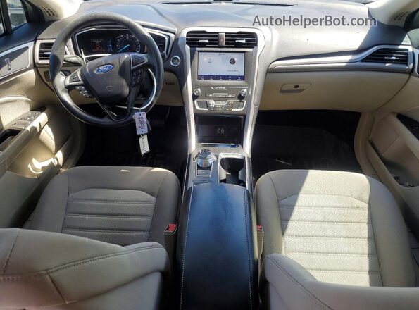 3FA6P0HD9LR160871 2020 FORD FUSION Black Vista del salpicadero