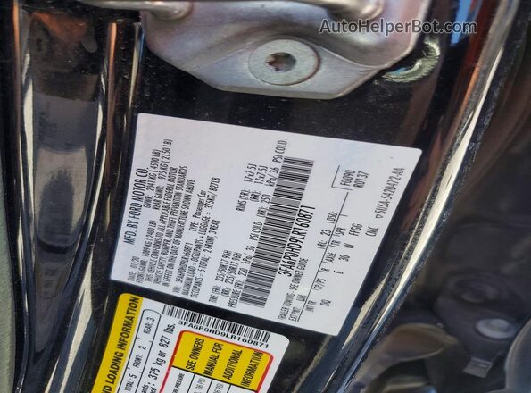 3FA6P0HD9LR160871 2020 FORD FUSION Black Vista del compartimento del motor