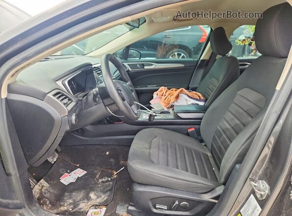 3FA6P0HD9LR187570 2020 FORD FUSION Серый Вид салона спереди