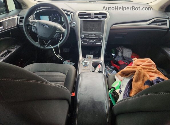 3FA6P0HD9LR187570 2020 FORD FUSION Серый Вид панели приборов