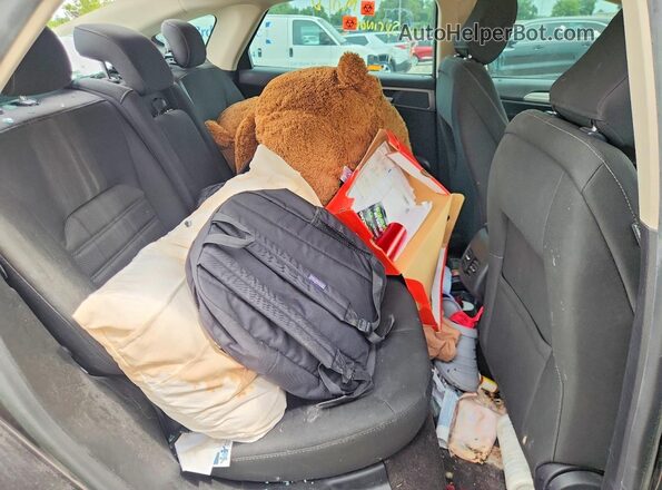 3FA6P0HD9LR187570 2020 FORD FUSION Серый Вид задних сидений